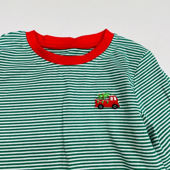 NWT Itsy Bitsy Size 12M Christmas Fire Truck Tee - Picture 3 of 4